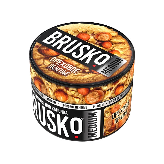 Купить Brusko Medium - Ореховое печенье 50г